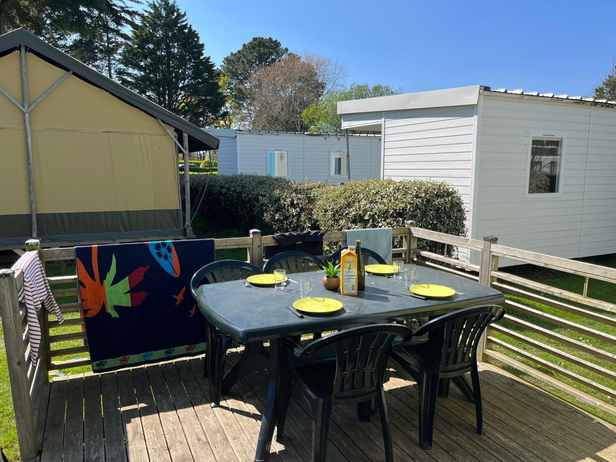 Camping Kost Ar Moor Fouesnant Exterior foto