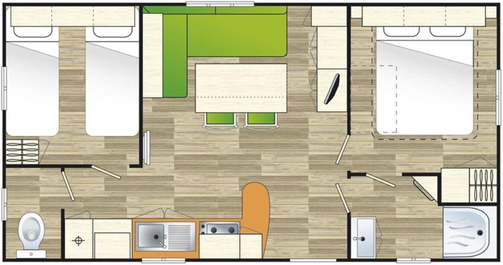 Camping Kost Ar Moor Fouesnant Zimmer foto